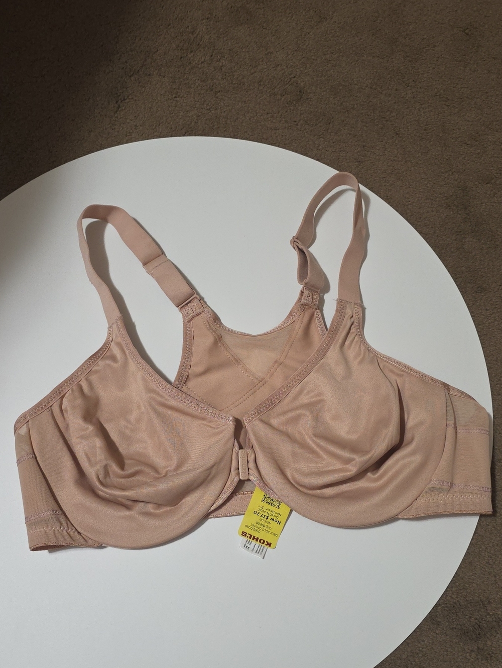 Glamorise Light Nude Support Underwire Bra